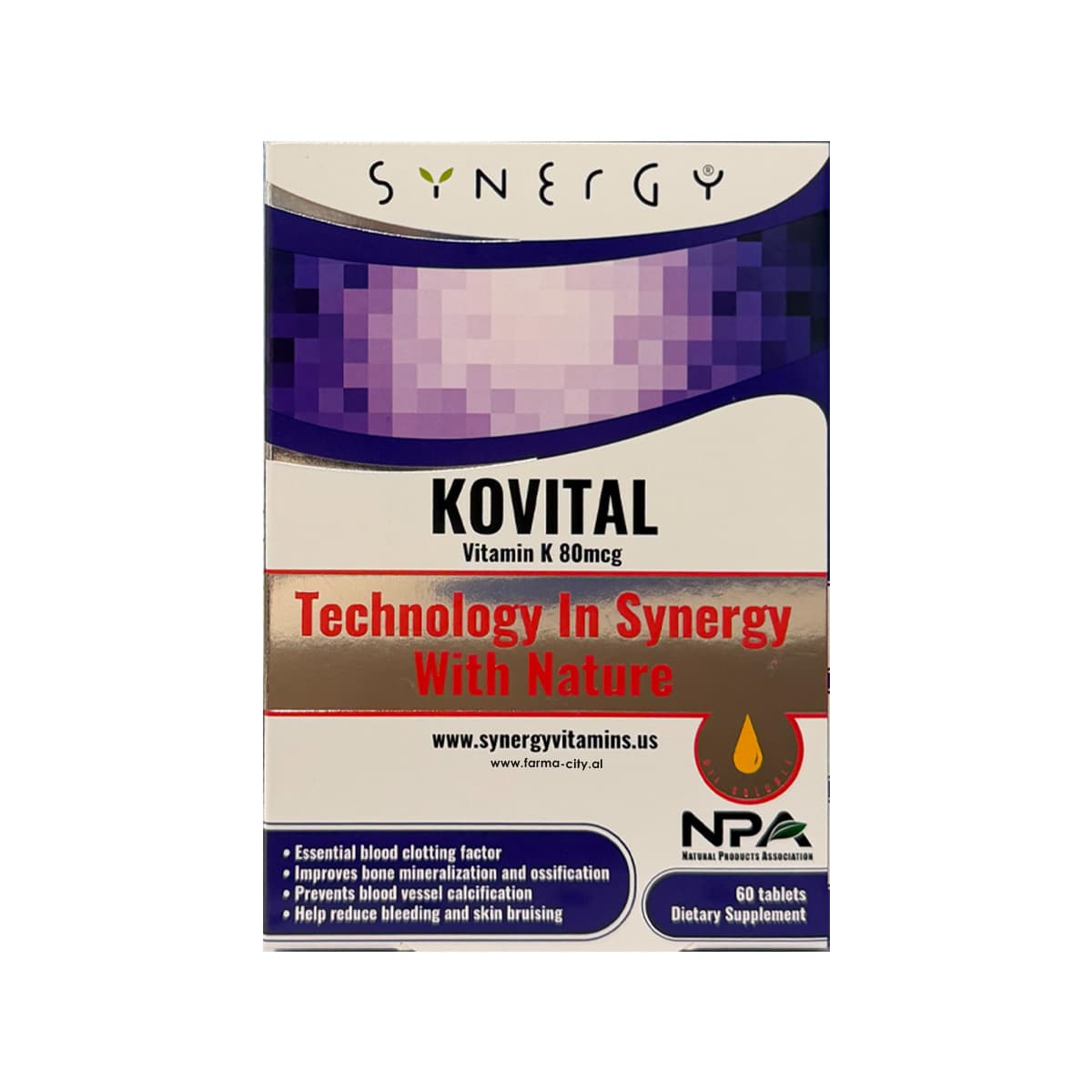 Synergy - Kovital (K2 80mcg)