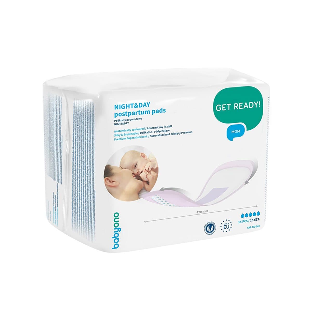 Babyono - Night & Day Postpartum Pads