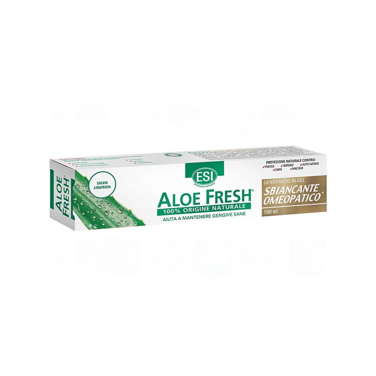 Esi - Aloe Fresh Liquorice Homeopathic Toothpaste