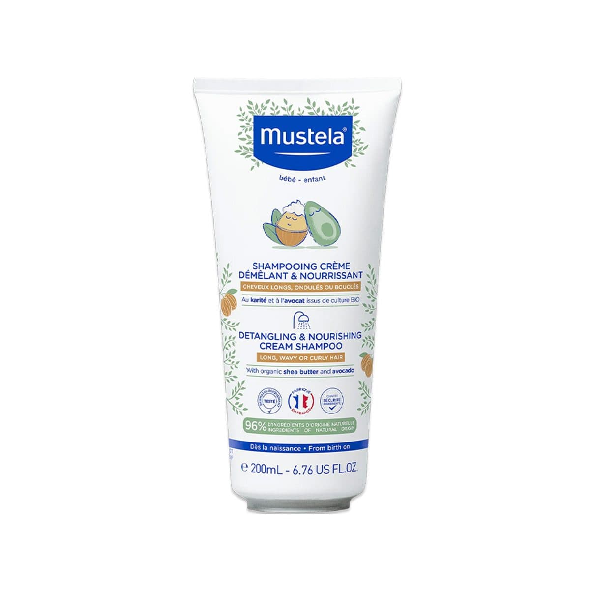 Mustela - Detangling & Nourishing Cream Shampoo (0m+)