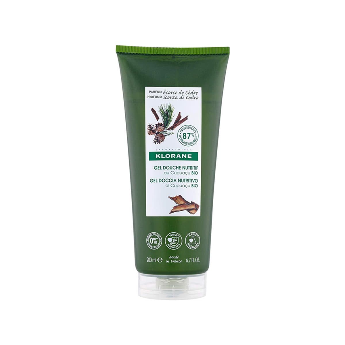 Klorane - Shower Gel Cedar Peel