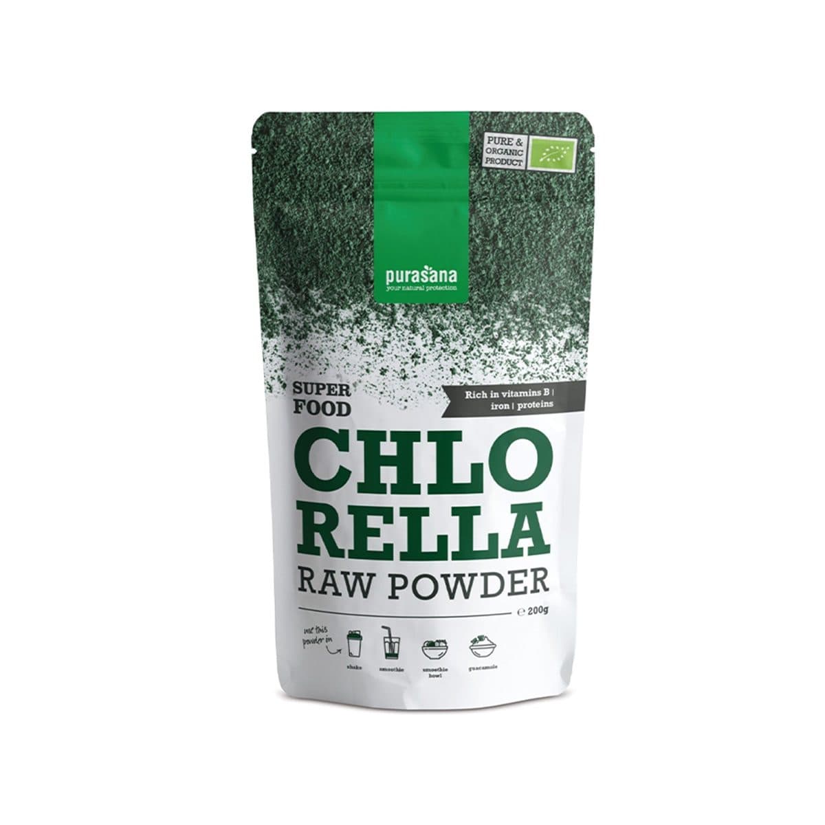 Purasana - Chlorella Raw Powder