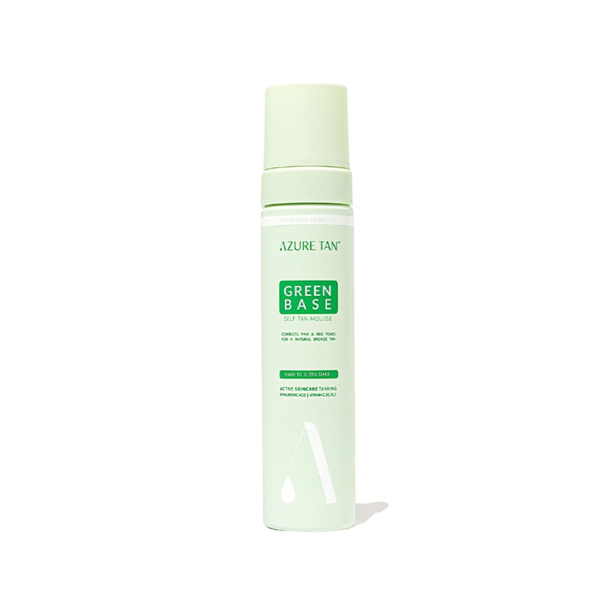 Azure Tan - Green Base Self Tan Mousse (Dark To Ultra Dark)
