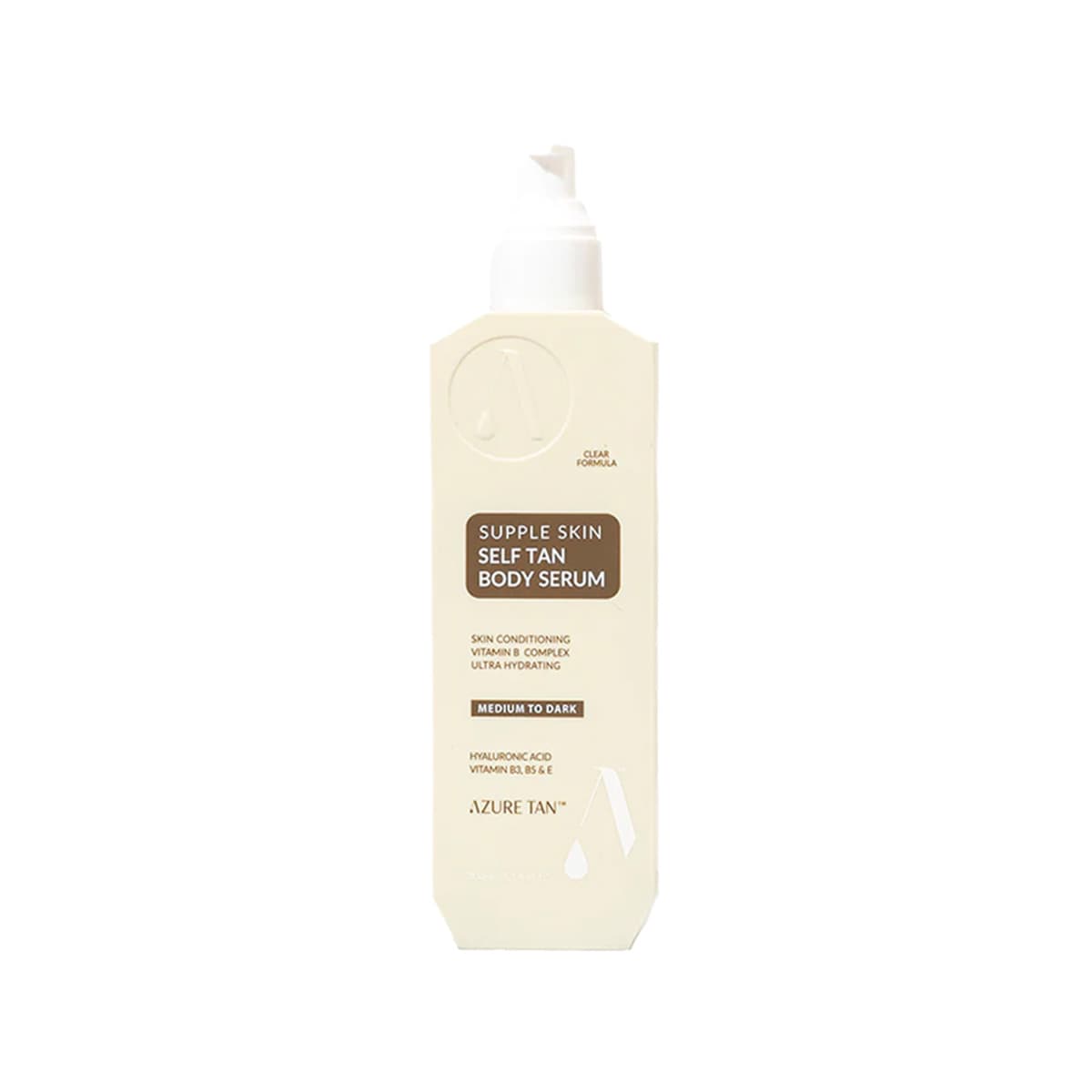 Azure Tan - Supple Skin Body Tanning Serum (Medium To Dark)