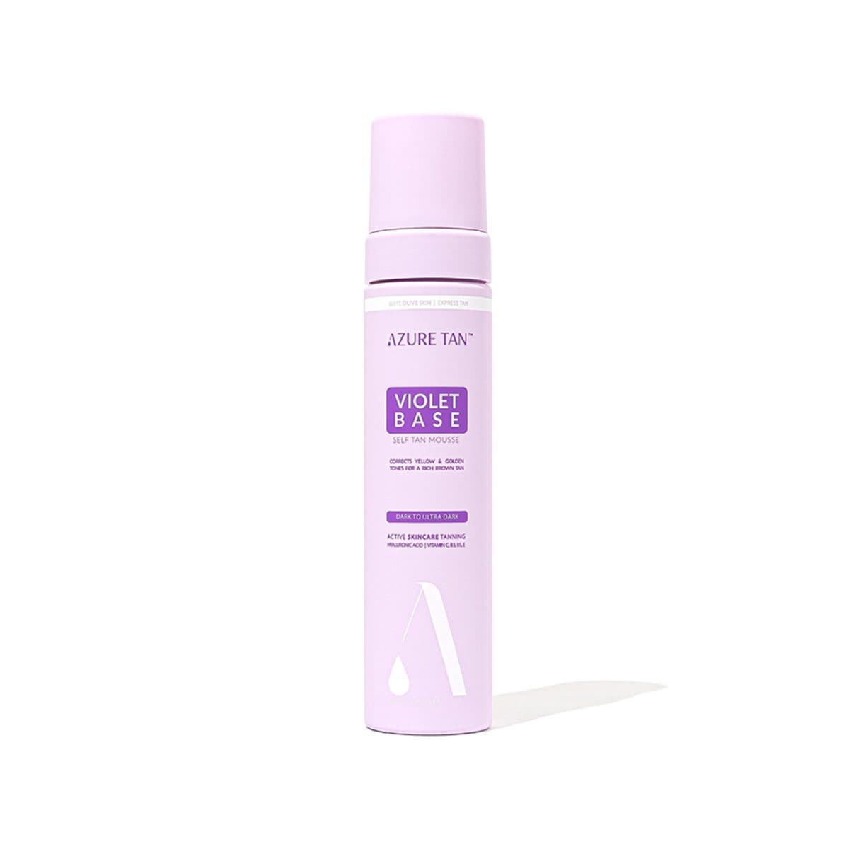 Azure Tan - Violet Base Self Tan Mousse (Dark To Ultra Dark)