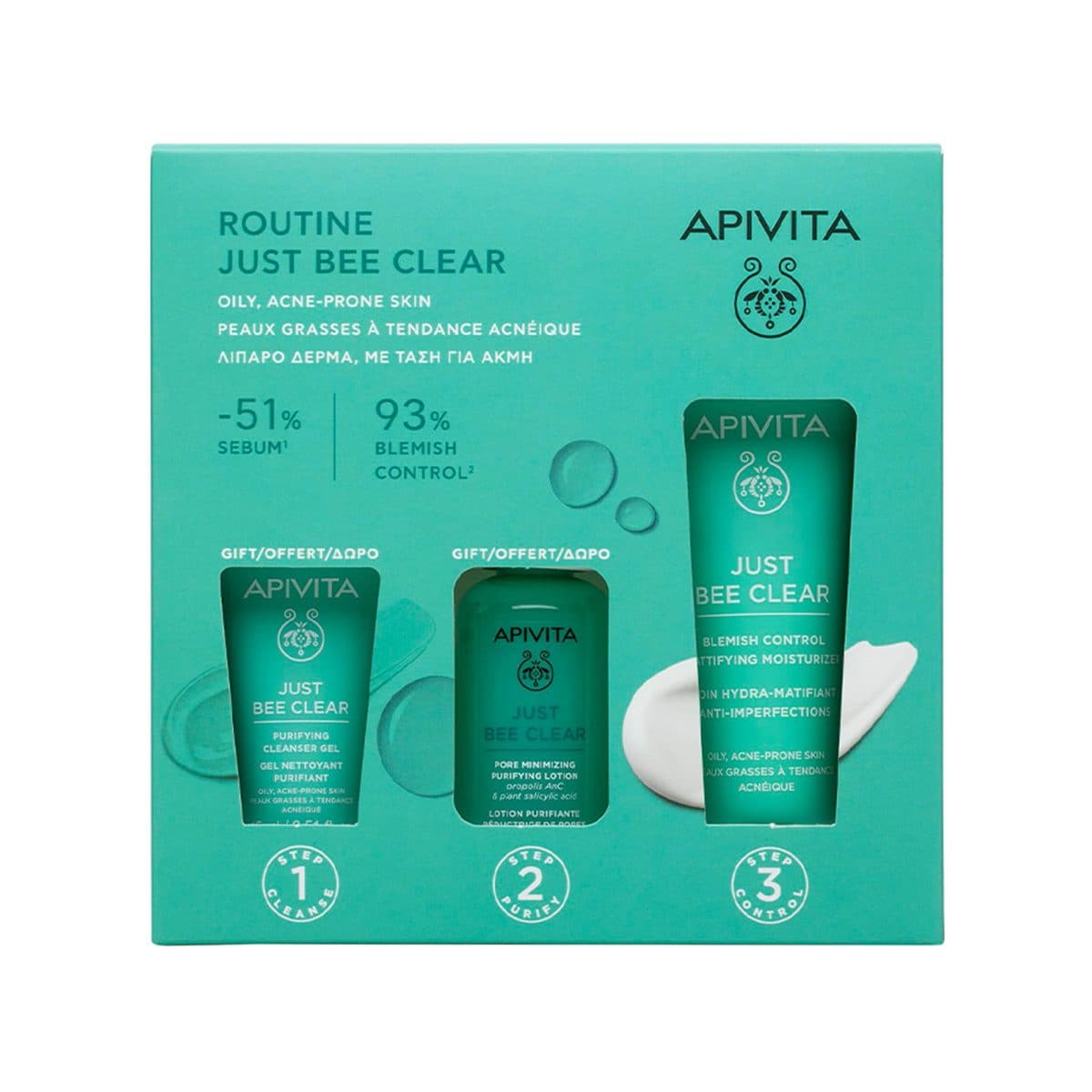 Apivita - Just Bee Clear Set