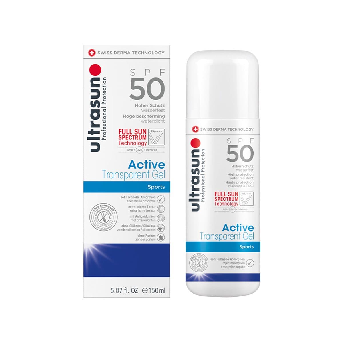 Ultrasun - Active Transparent Gel (SPF 50+)
