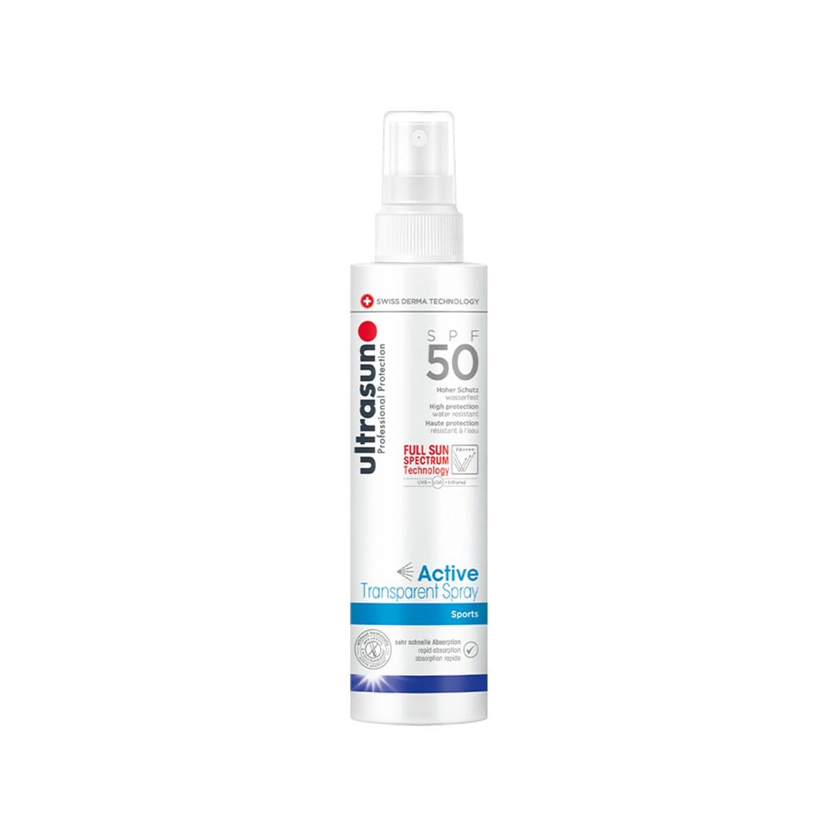 Ultrasun - Active Transparent Spray (SPF 50+)