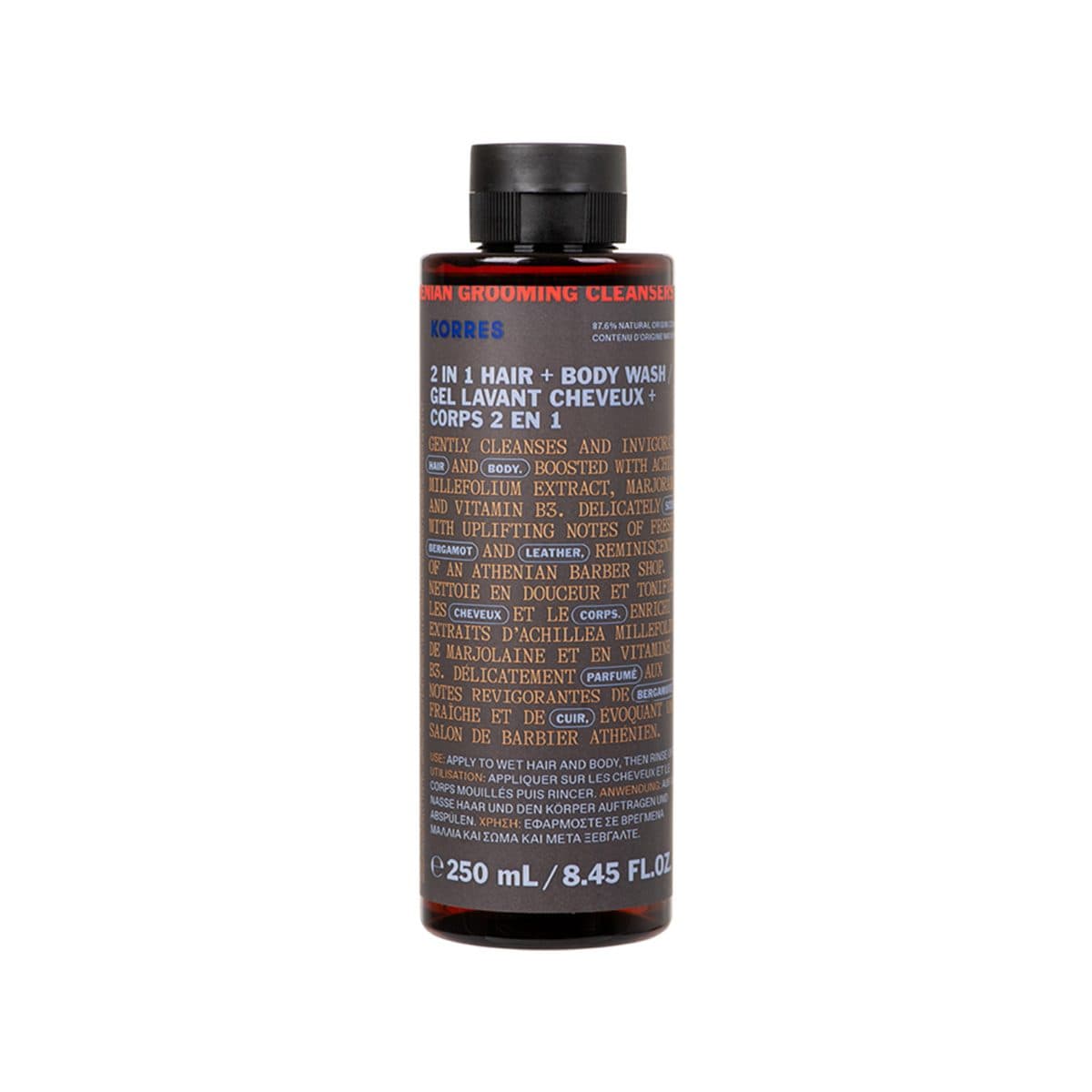 Korres - Achillea Men Shower Gel 2 In 1