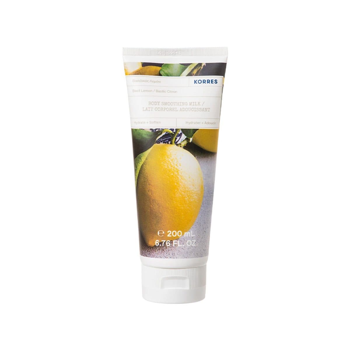 Korres - Body Milk Basil & Lemon