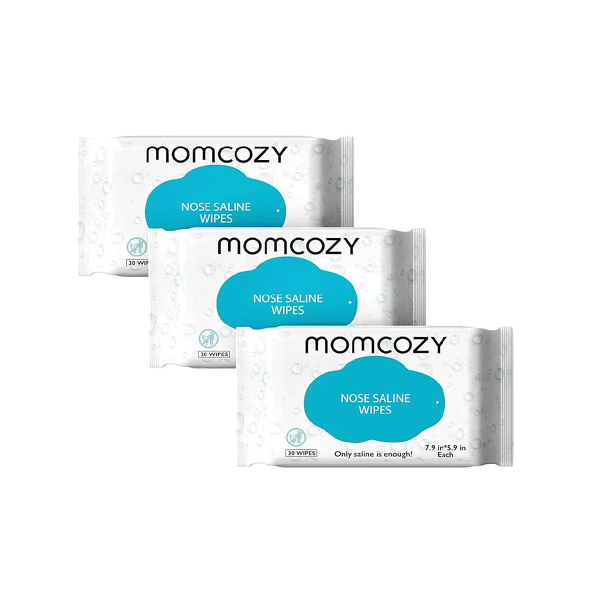 Momcozy - Nose Saline Wipes