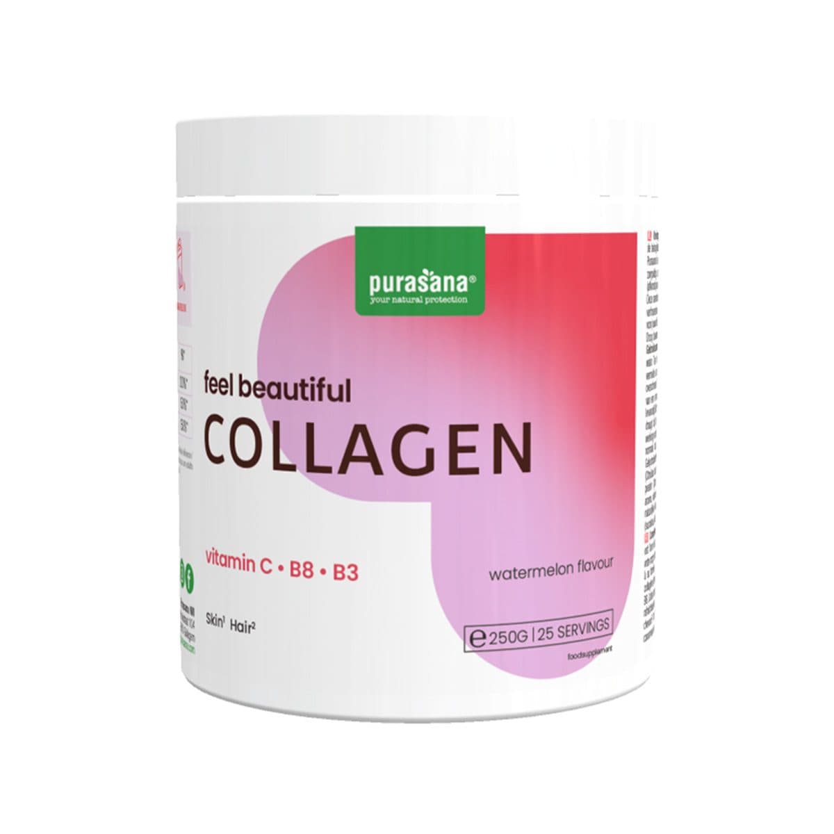 Purasana - Feel Beautiful Collagen Powder with Watermelon