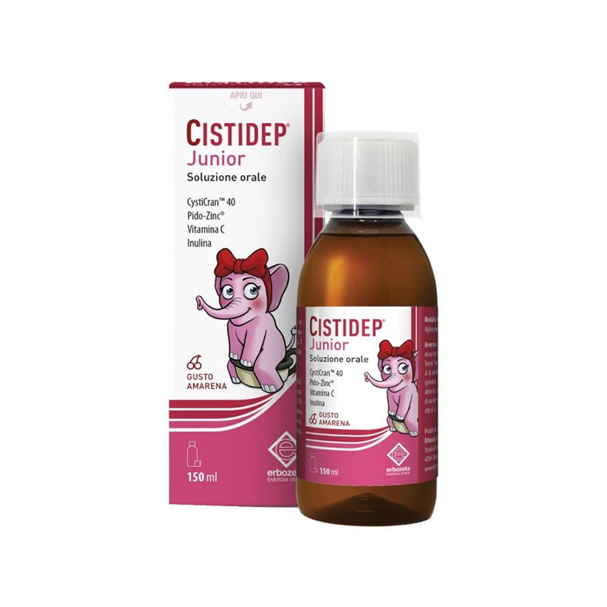 Erbozeta - Cistidep Junior Oral Solution