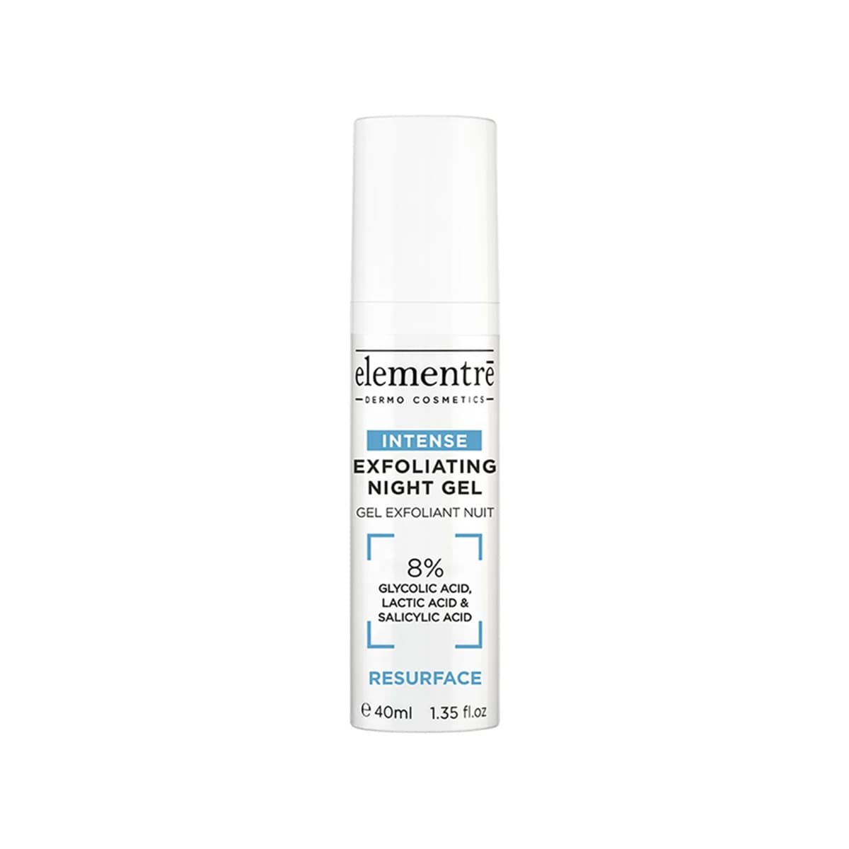 Elementre - Exfoliating Night Gel (8% Glycolic, Lactic & Salicylic Acids)