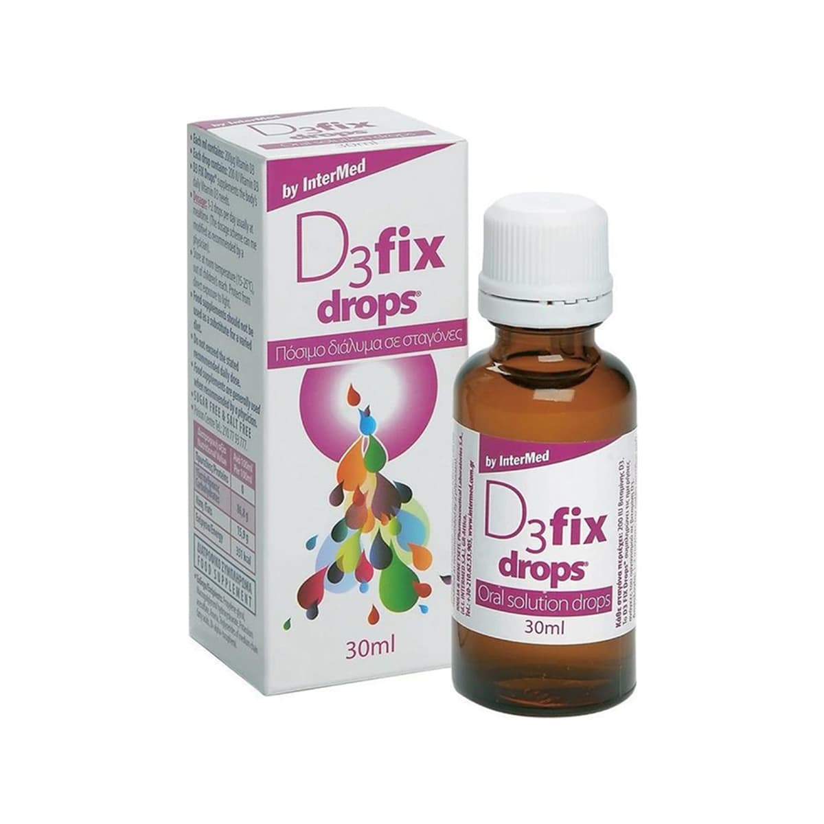 Intermed - Vitamin D3 Fix Drops (200 IU)
