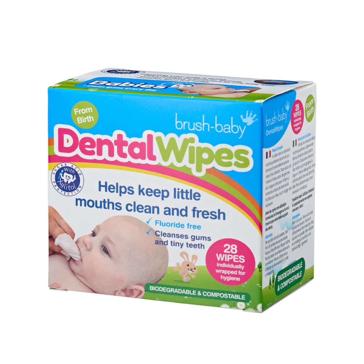 Brush-Baby - Dental Wipes With Xylitol