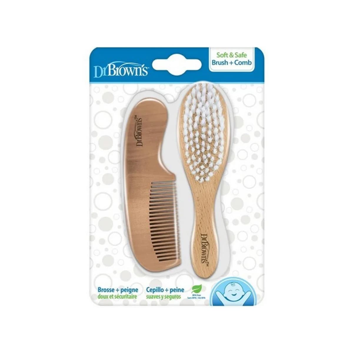 Dr. Brown’s - Brush-Comb Set