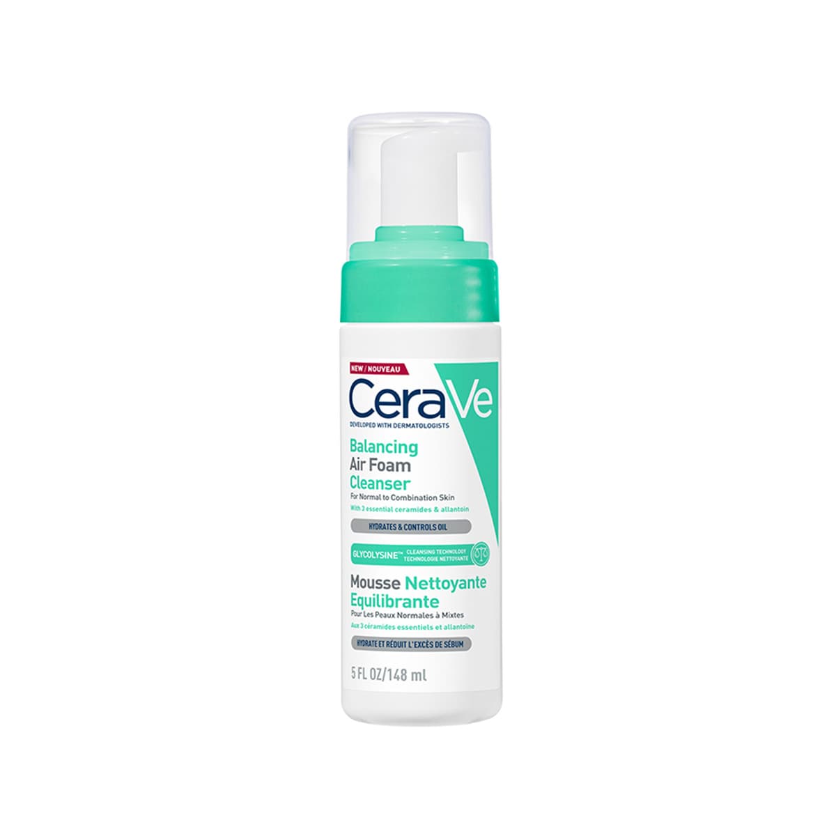 CeraVe - Balancing Air Foam Facial Cleanser