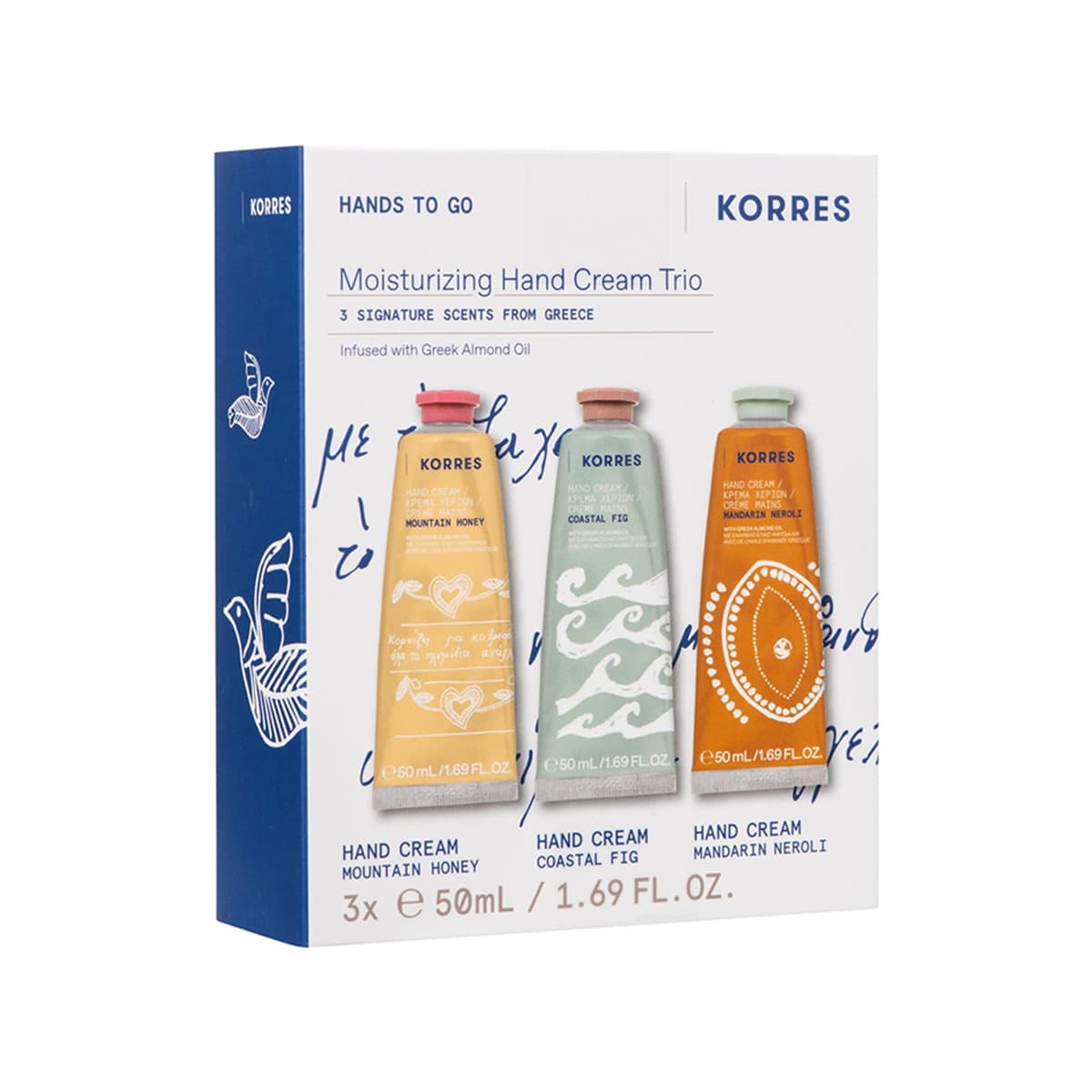 Korres - Moisturising Hand Cream Trio Set