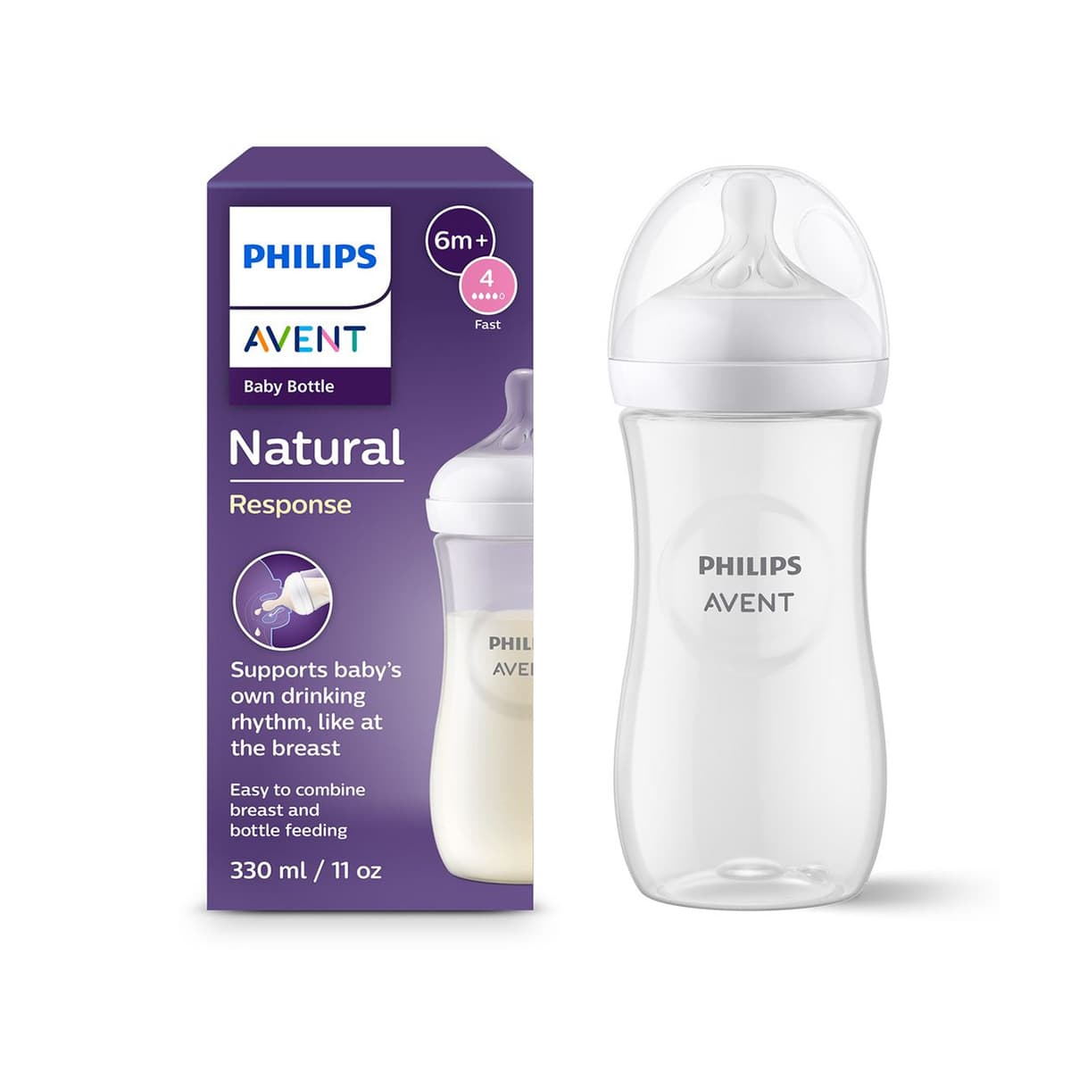 Avent - Natural Baby Bottle (6m+)