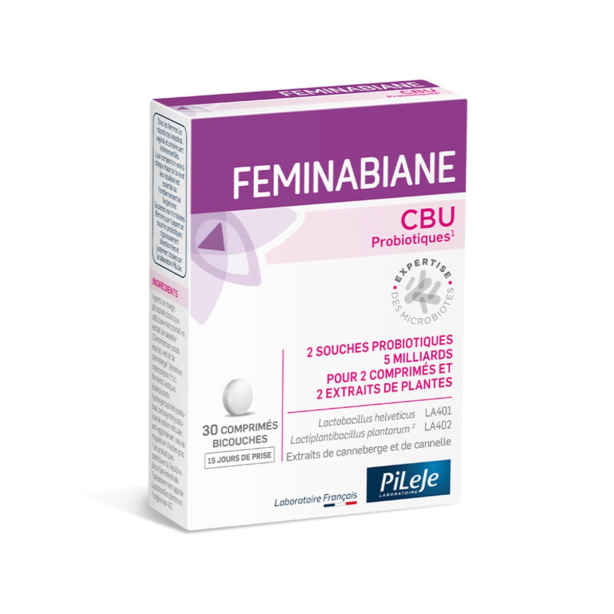 PiLeJe - Feminabiane CBU Probiotiques Confort