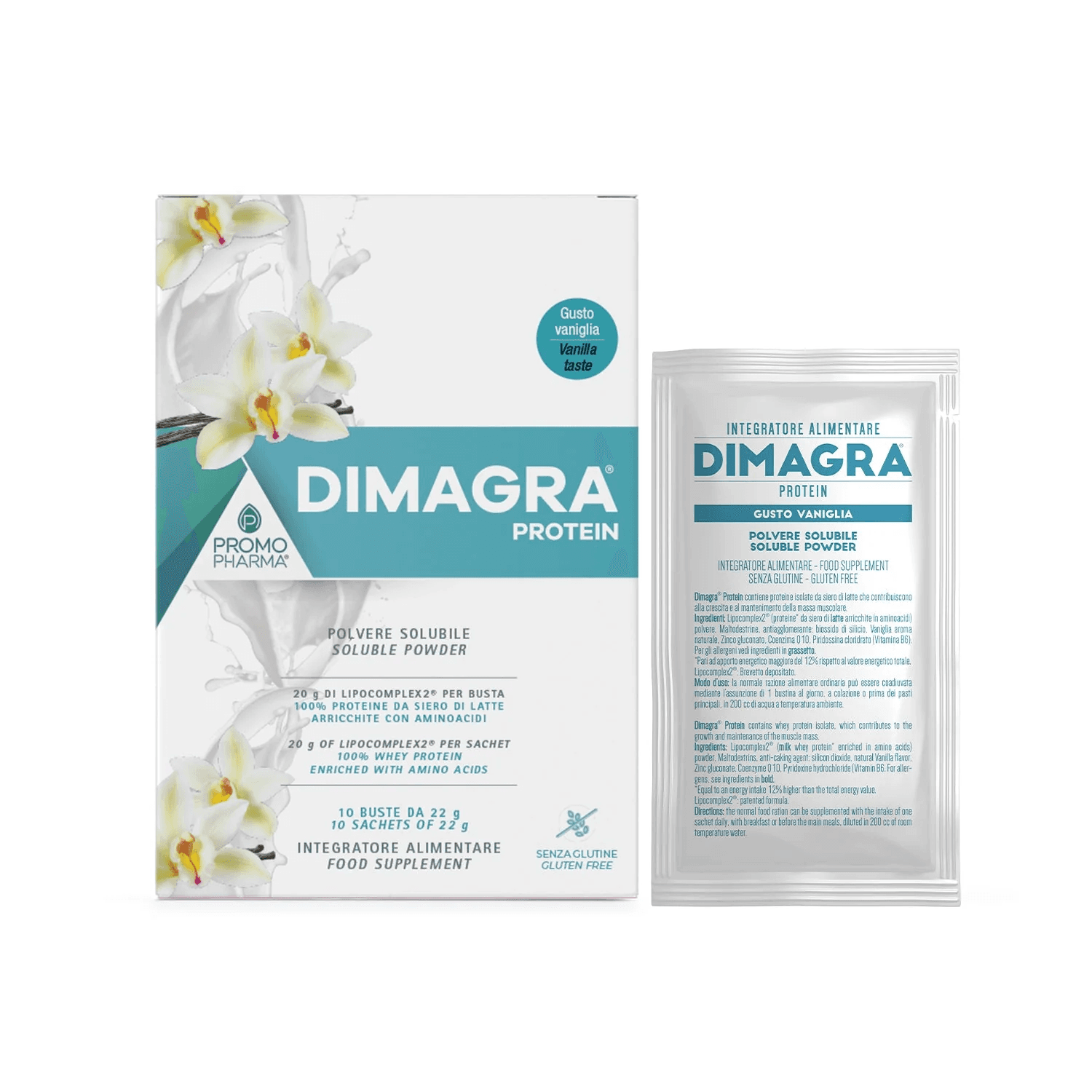 Promo Pharma - Dimagra Proteinë me Vanilje