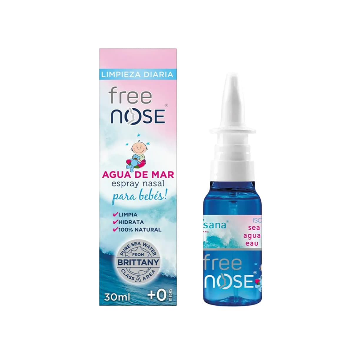 Ysana - Free Nose Seawater Isotonic Nasal Spray