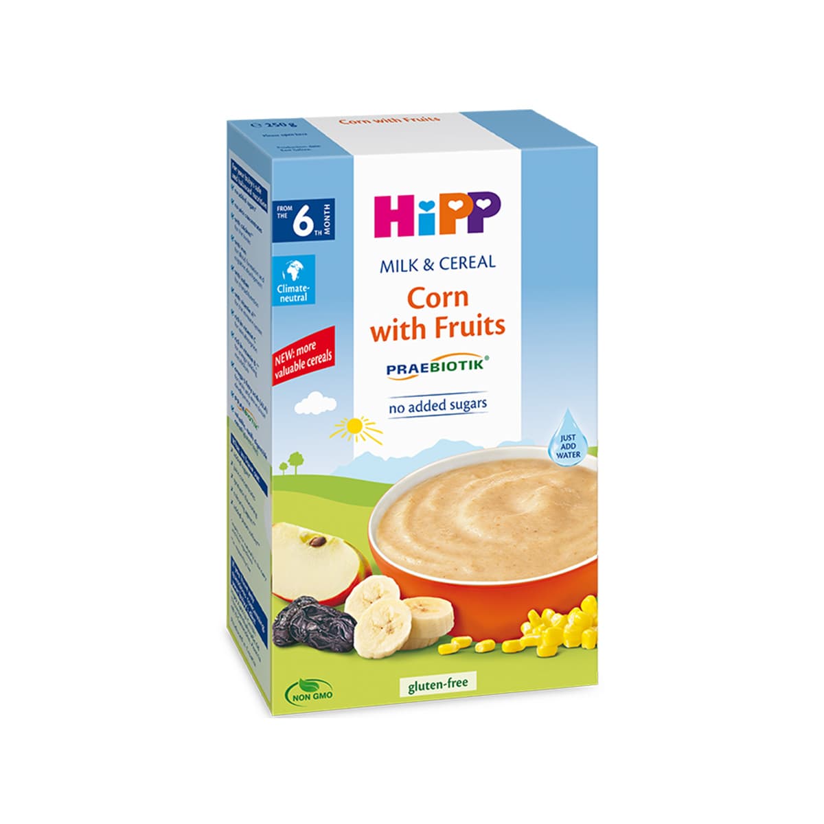HiPP - Organic Milk & Cereal Corn with Fruits (6m+)