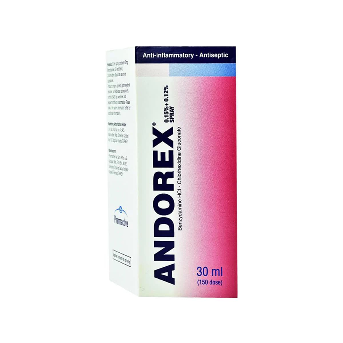 Pharmactive - Andorex Oral Spray