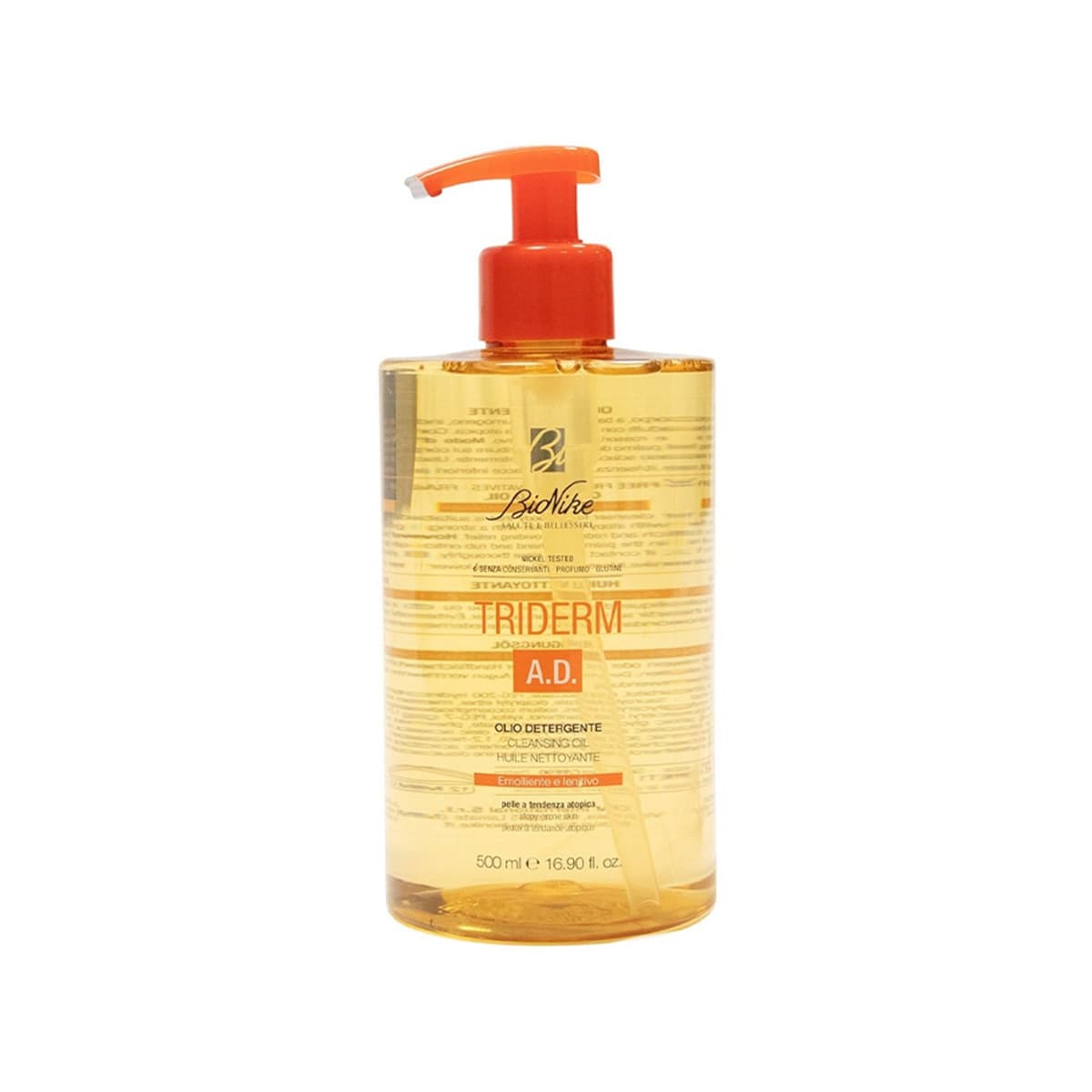Bionike - Triderm A.D. Cleansing Oil Emollient And Soothing