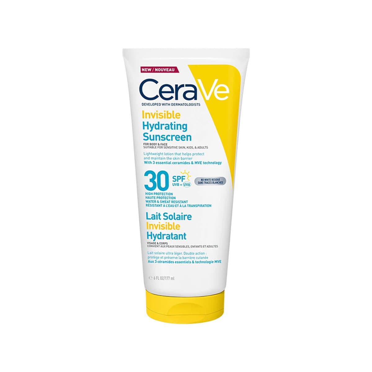 CeraVe - Invisible Hydrating Sunscreen (SPF 30)