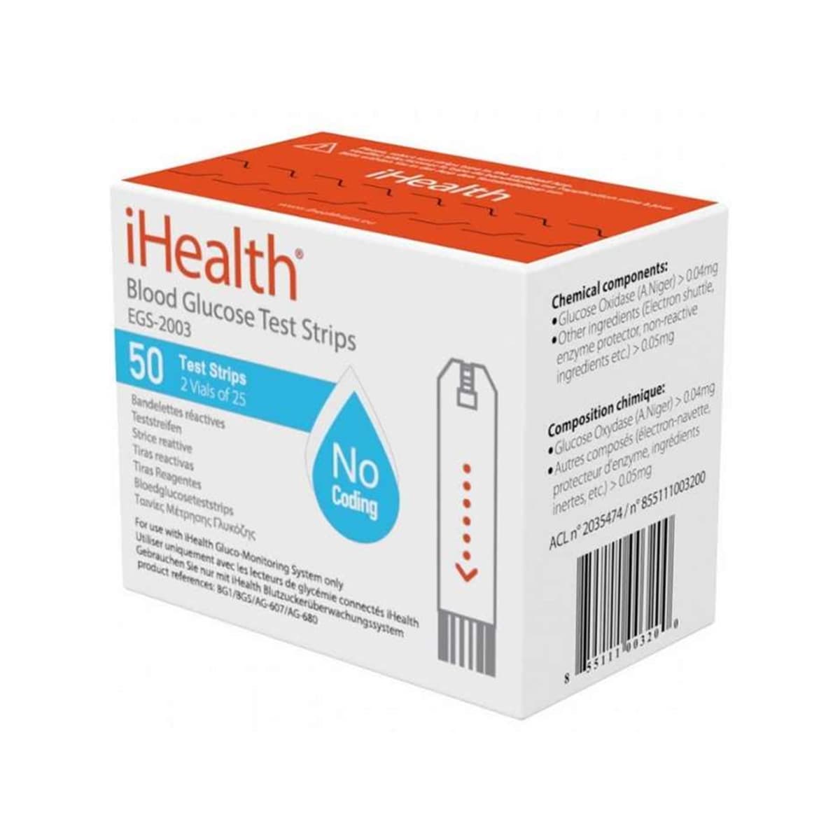 iHealth - EGS-2003 Test Strips