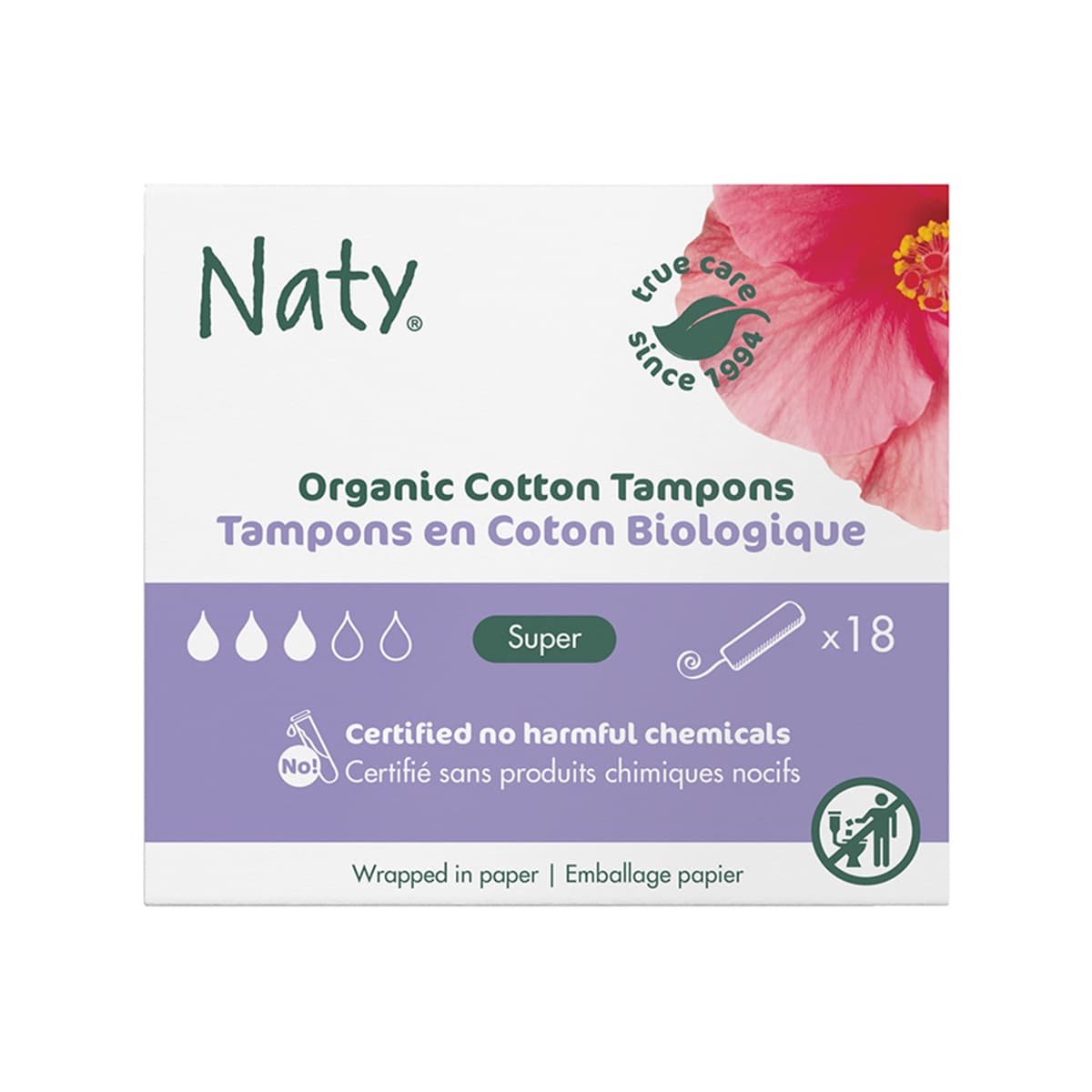 Naty - Organic Cotton Tampons