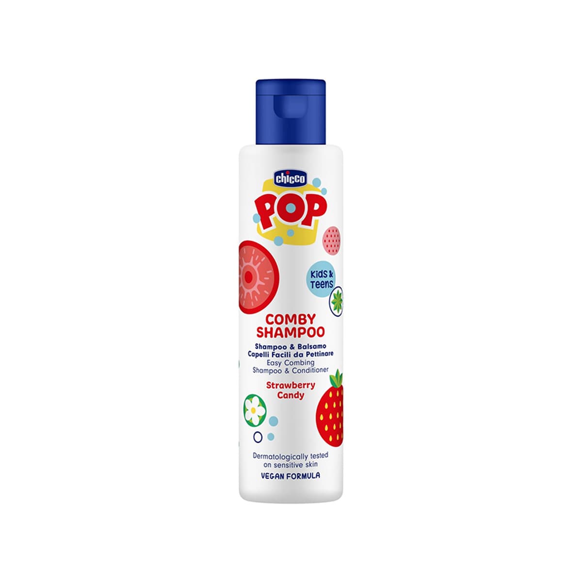 Chicco - Comby Shampoo Strawberry Candy