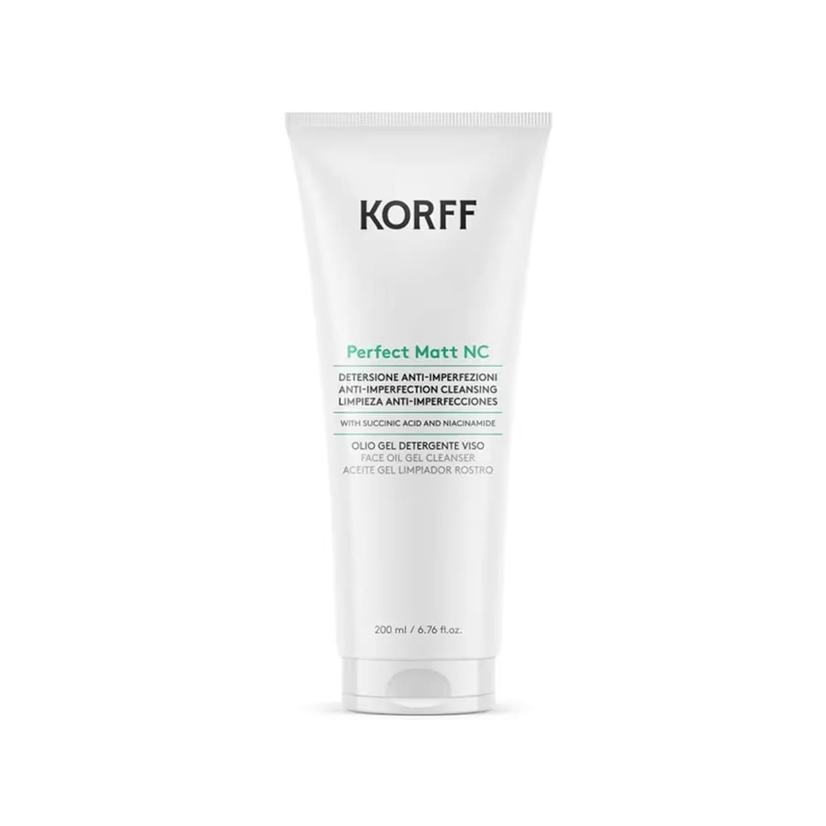 Korff - Perfect Matt NC Oil Gel Cleanser