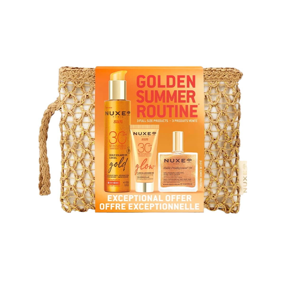 Nuxe - Golden Summer Routine Set