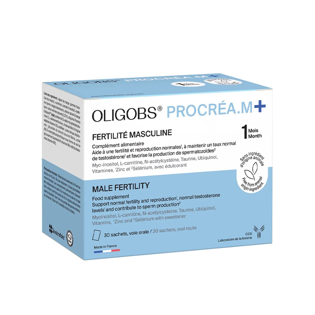 CCD Laboratoires - Oligobs Procrea M+ Male Fertility