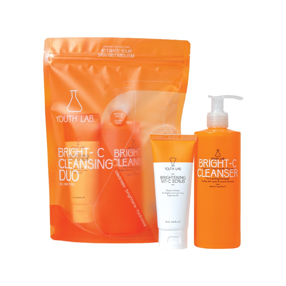 Youth Lab - Bright-C Cleansing Duo Set