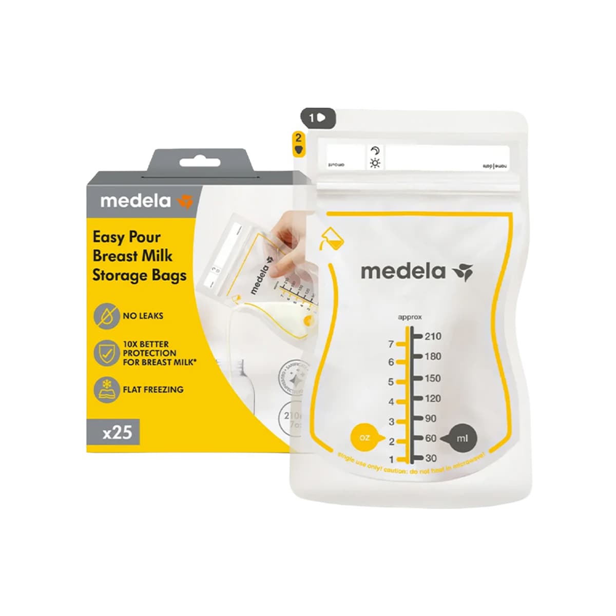 Medela - Easy Pour Breast Milk Storage Bags