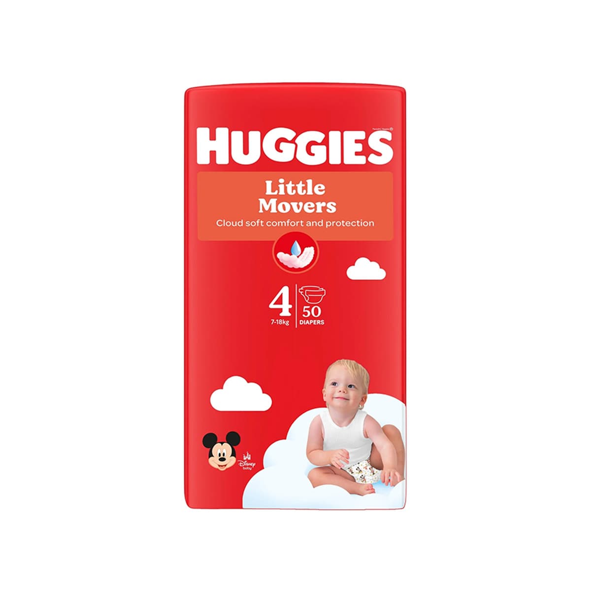 Huggies - Little Movers 4 (7-18kg)