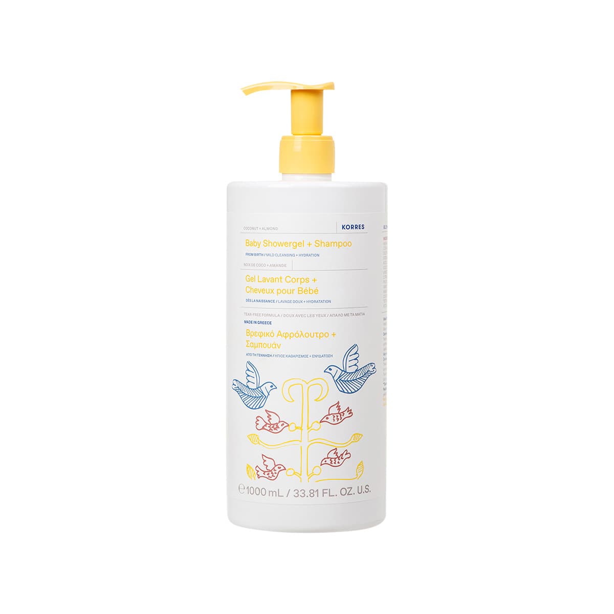 Korres - Baby Shower Gel + Shampoo
