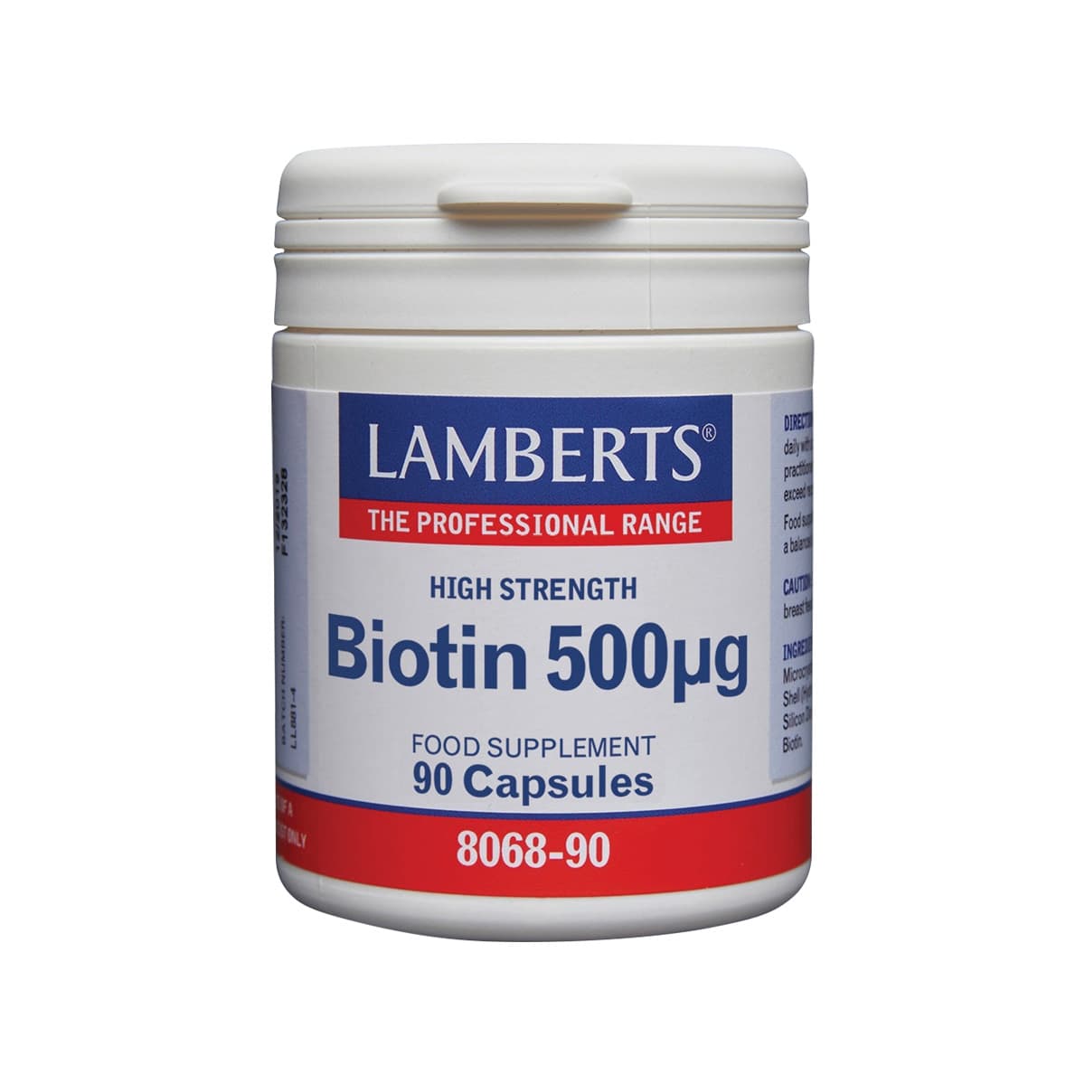 Lamberts - Biotin 500mcg