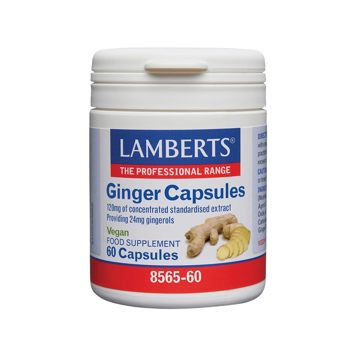 Lamberts - Ginger Capsules 120mg