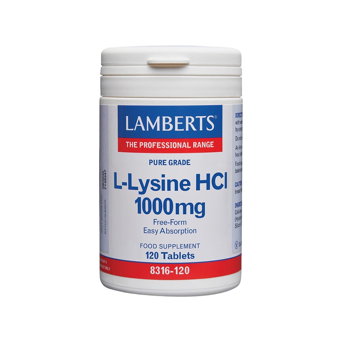 Lamberts - L-Lysine 1000mg