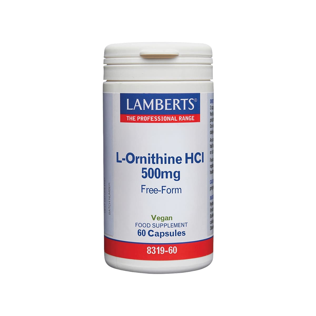 Lamberts - L-Ornithine 500mg
