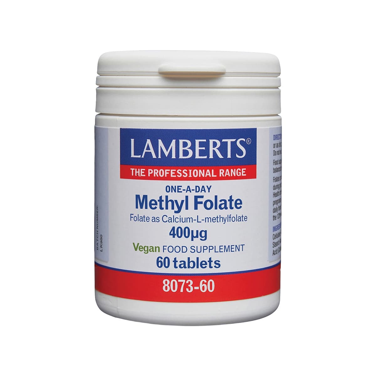 Lamberts - Methyl Folate 400mcg