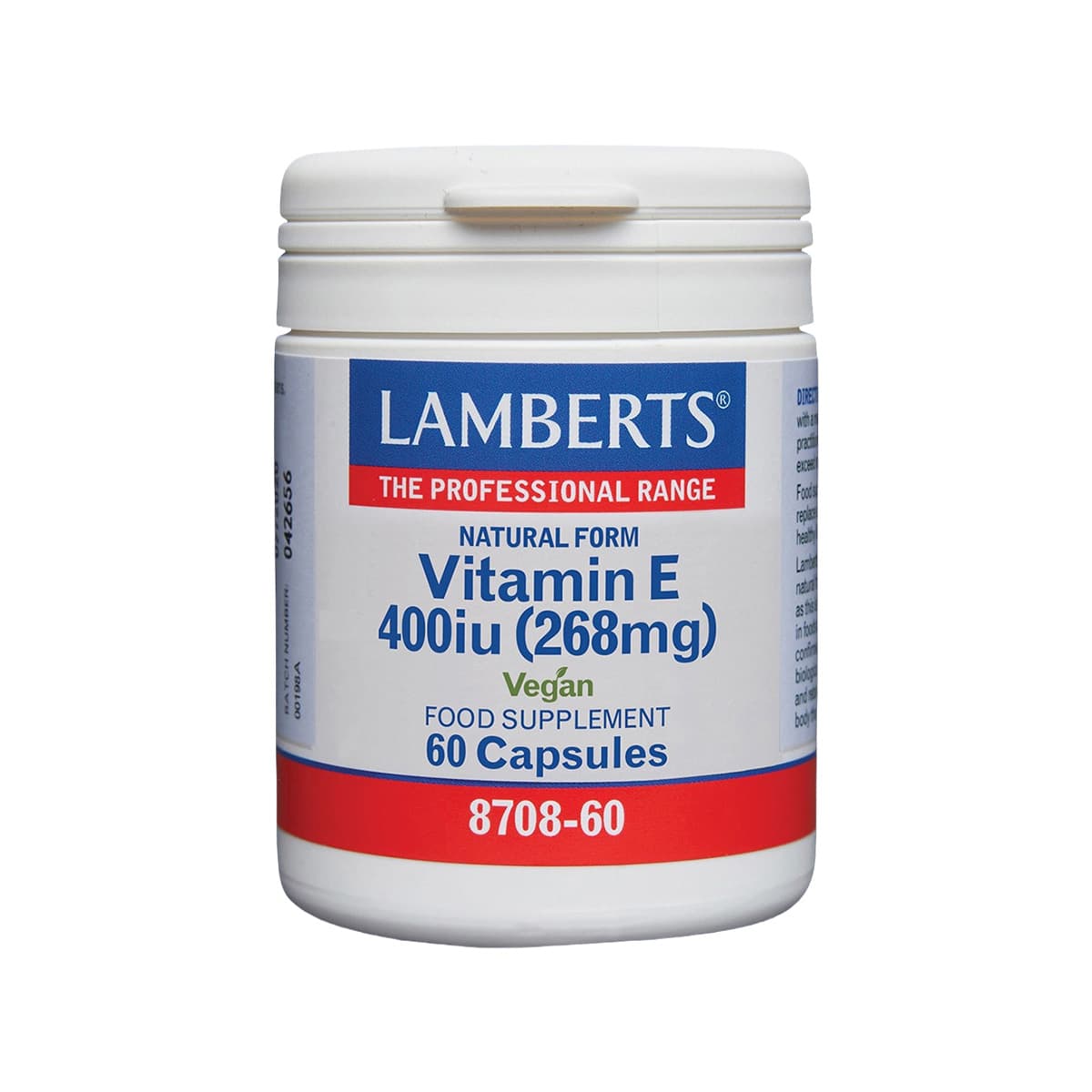 Lamberts - Natural Vitamin E 400IU