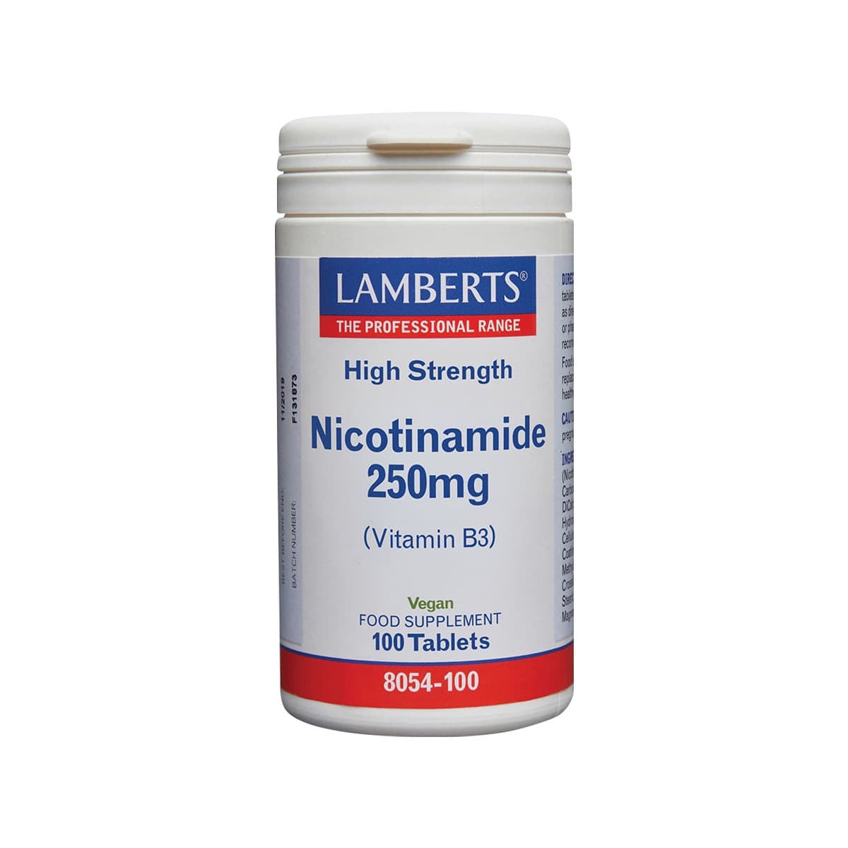 Lamberts - Nicotinamide (B3) 250mg