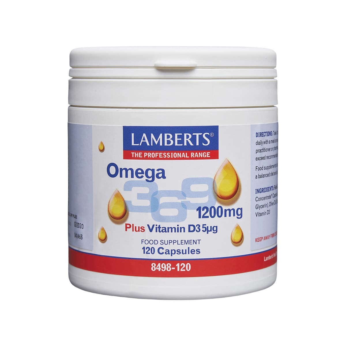 Lamberts - Omega 3,6,9 1200mg