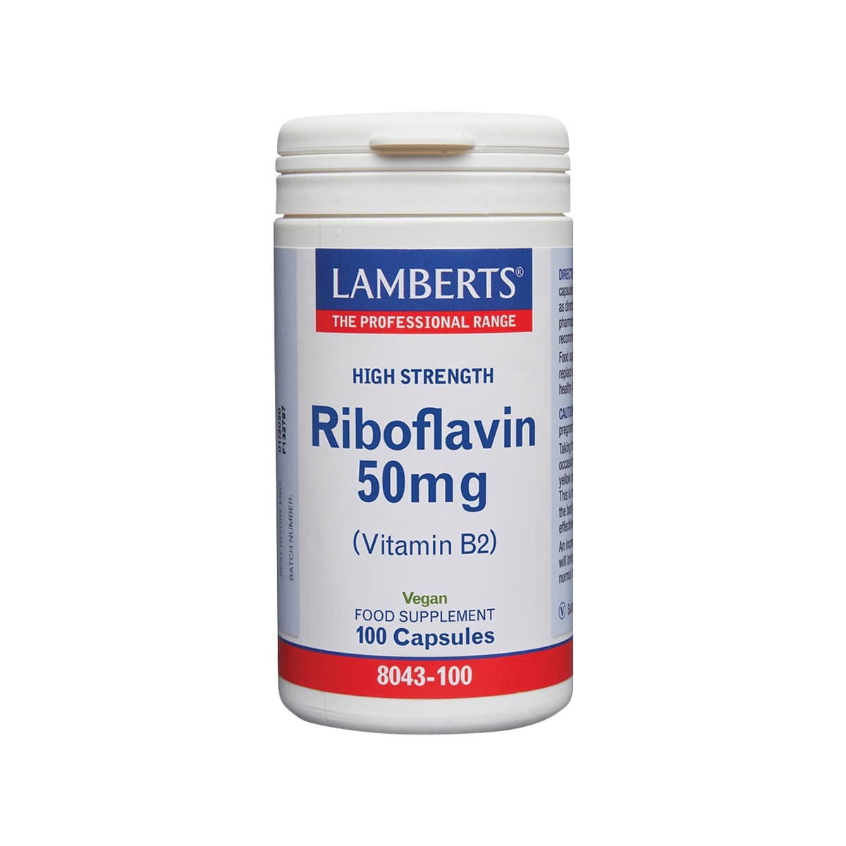 Lamberts - Riboflavin 50mg